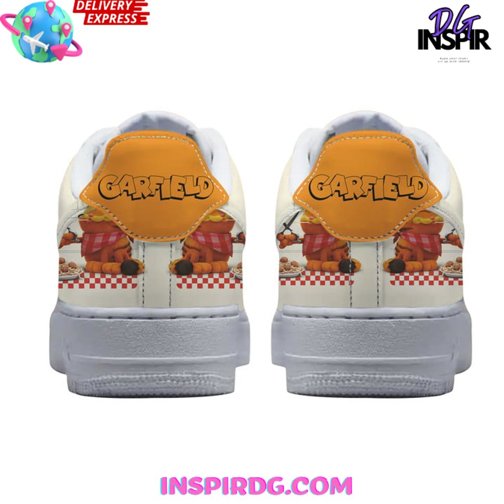 Ideafootwear Garfield Living The Dream Air Low-Top Sneakers Shoes For Men And Women 1