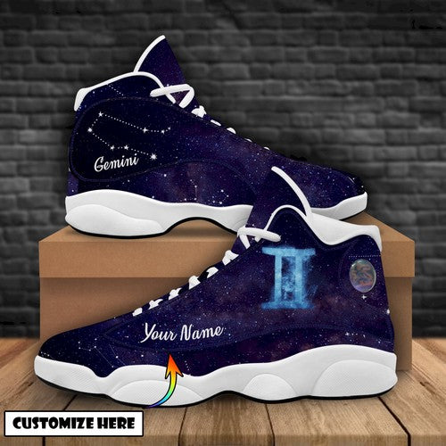 Ideafootwear Gemini Zodiac AJ13 Sneakers Shoes For Men And Women 1