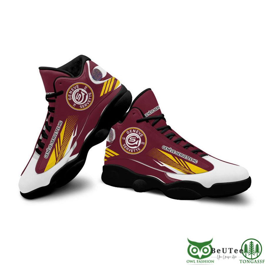 Ideafootwear Geneve-Servette AJ13 Sneakers Shoes For Men And Women 1