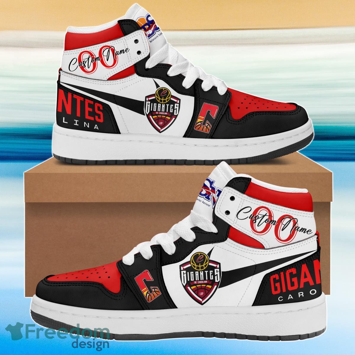 Ideafootwear Gigantes de Carolina AJ1 High Sneakers Shoes For Men And Women 3