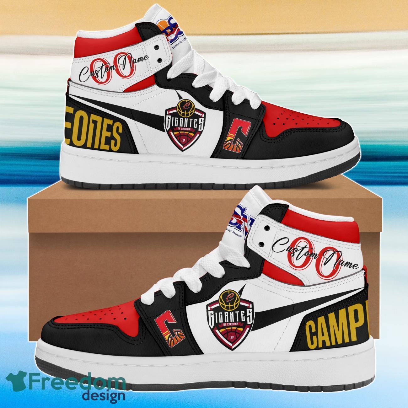 Ideafootwear Gigantes de Carolina AJ1 High Sneakers Shoes For Men And Women 2