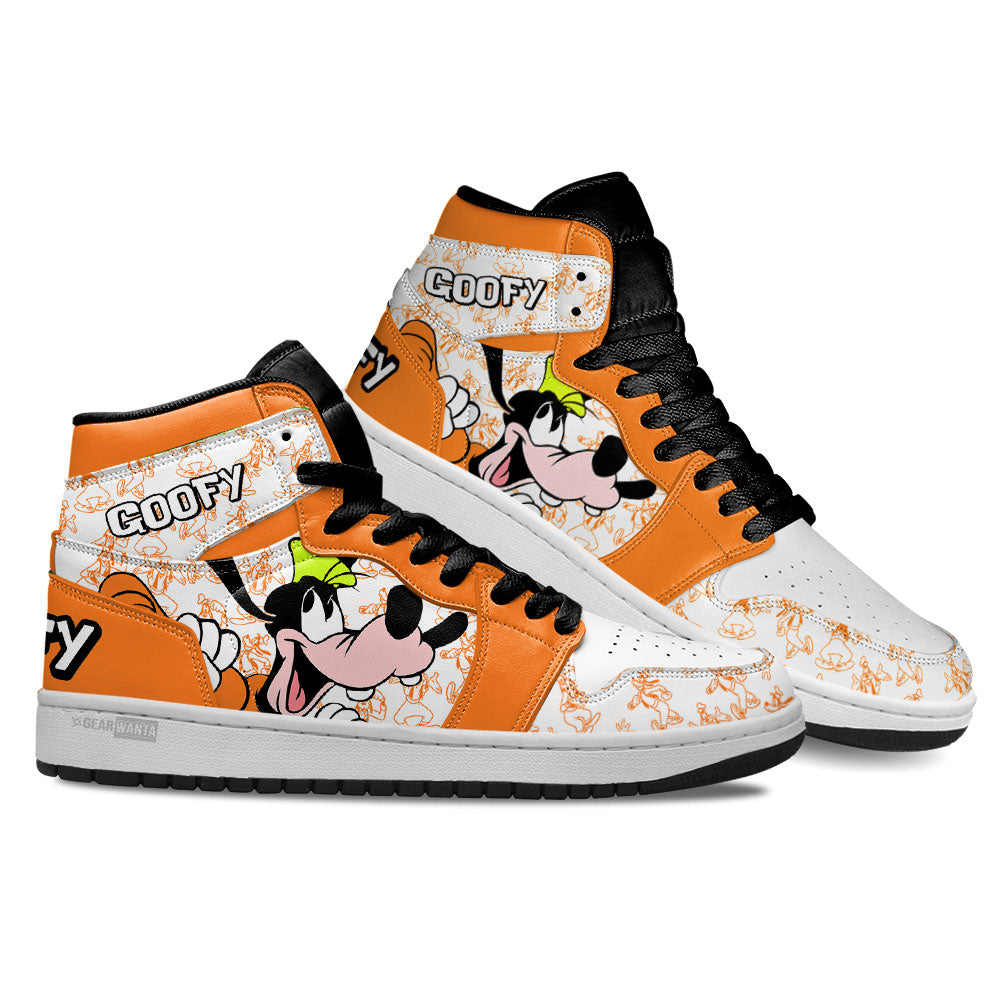 Ideafootwear Goofy AJ1 High Sneakers Shoes For Men And Women 1