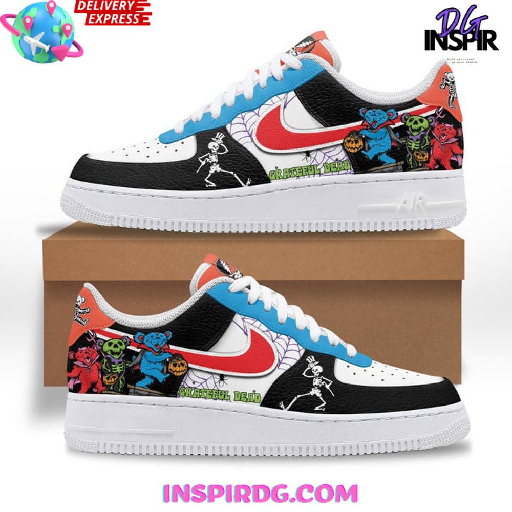 Ideafootwear Grateful Dead Air Low-Top Sneakers Shoes For Men And Women 23
