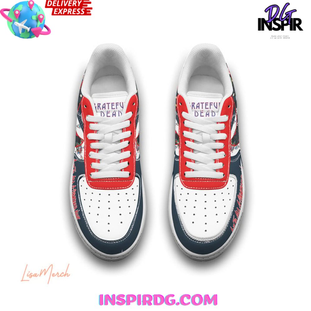 Ideafootwear Grateful Dead Air Low-Top Sneakers Shoes For Men And Women 32