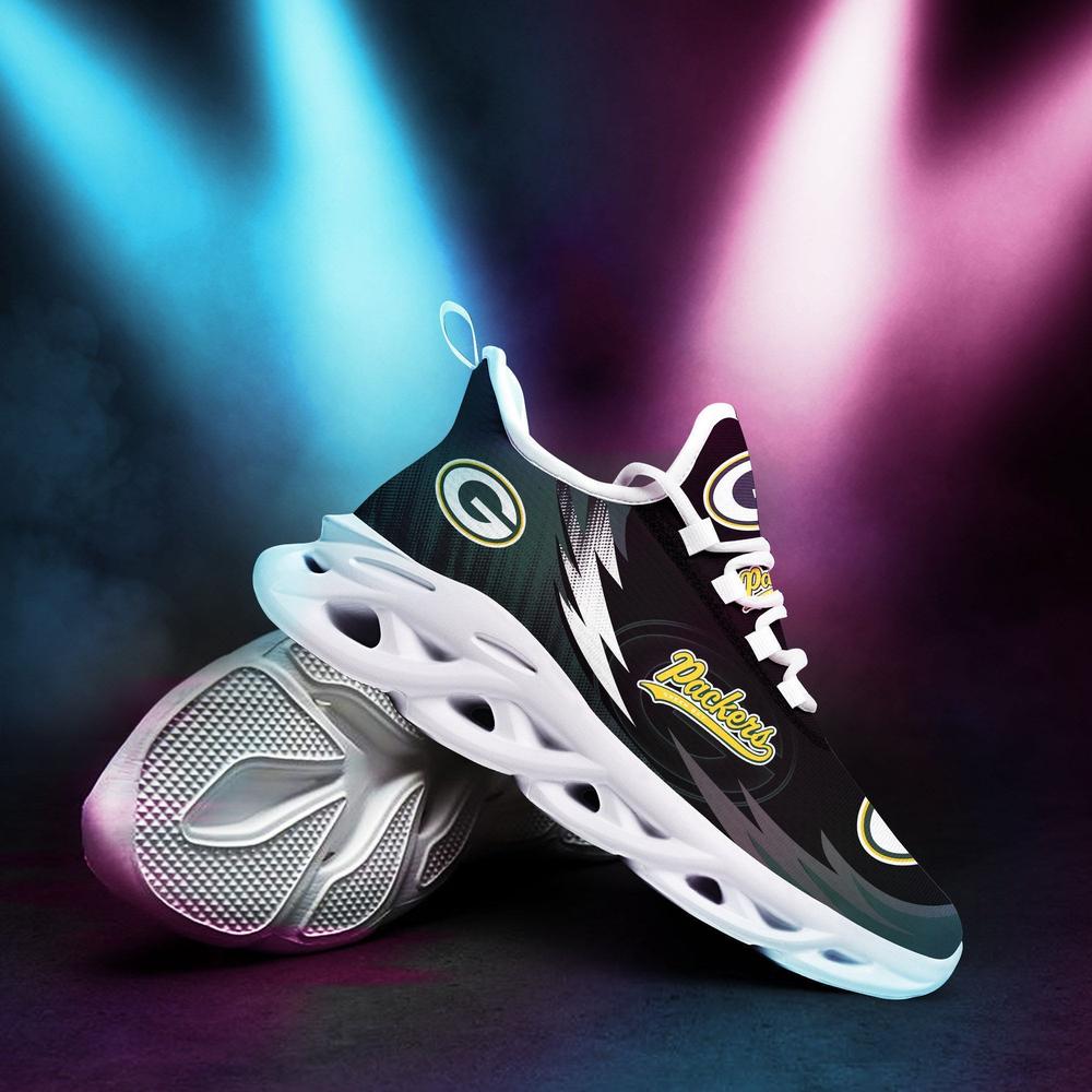 Ideafootwear Green Bay Packers Max Soul Shoes Sneakers For Men And Women 48