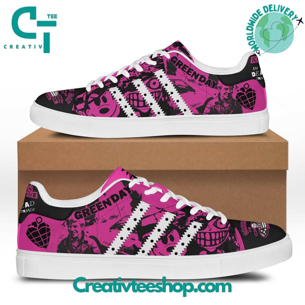 Ideafootwear Green Day Skate Stan Shoes Sneakes For Men And Women 2