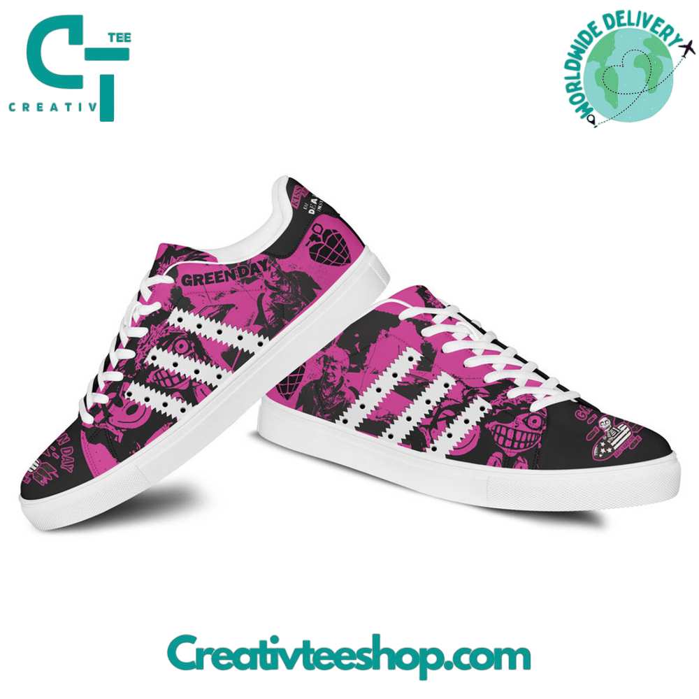 Ideafootwear Green Day Skate Stan Shoes Sneakes For Men And Women 2