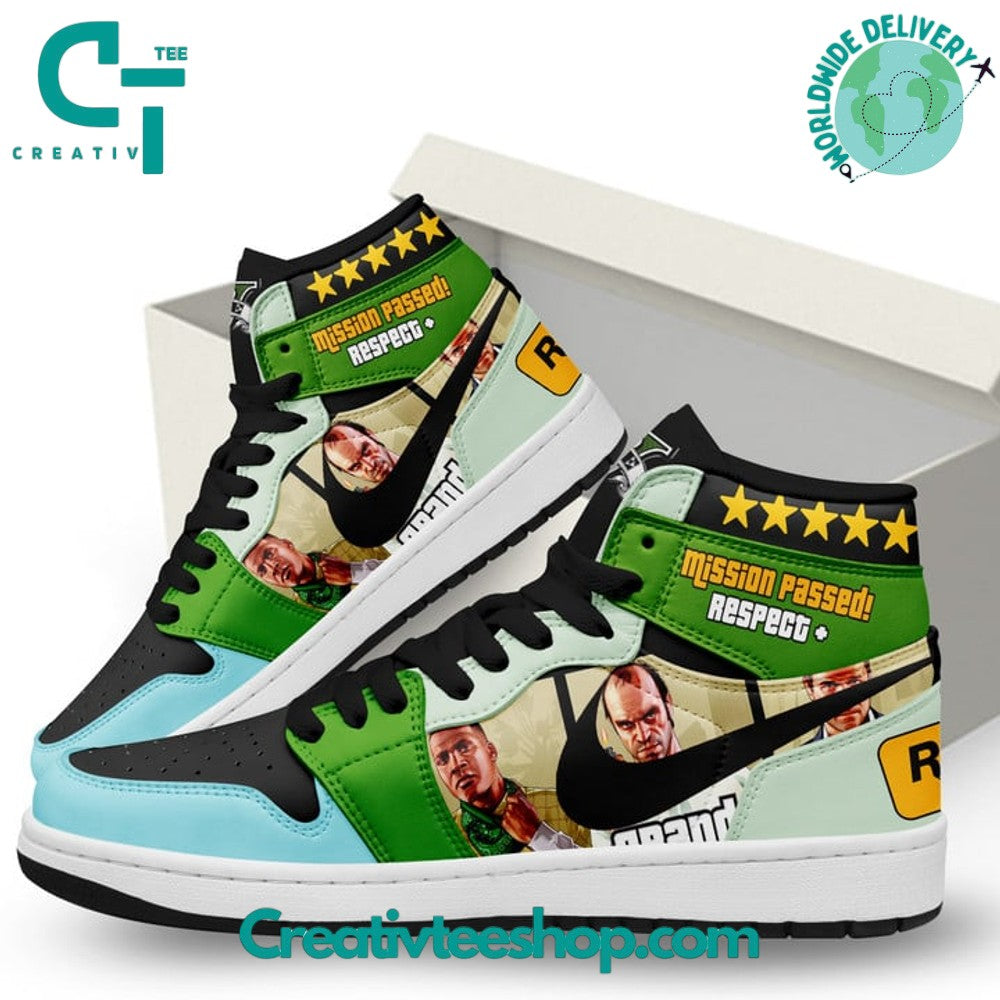 Ideafootwear GTA AJ1 High Sneakers Shoes For Men And Women 1