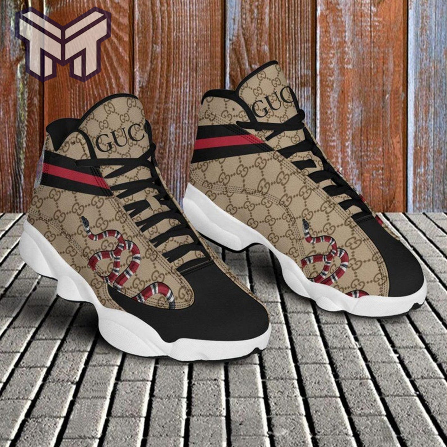 Ideafootwear Gucci AJ13 Sneakers Shoes For Men And Women 47