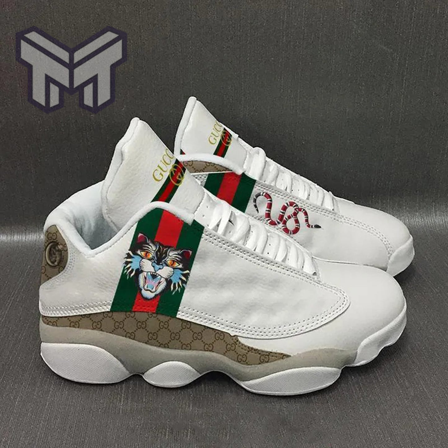 Ideafootwear Gucci AJ13 Sneakers Shoes For Men And Women 4