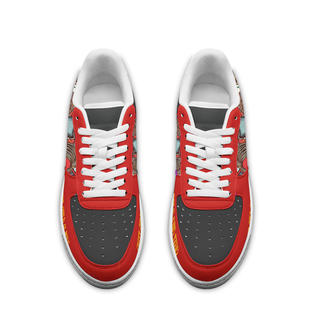 Ideafootwear Guns N' Roses Air Low-Top Sneakers Shoes For Men And Women 1