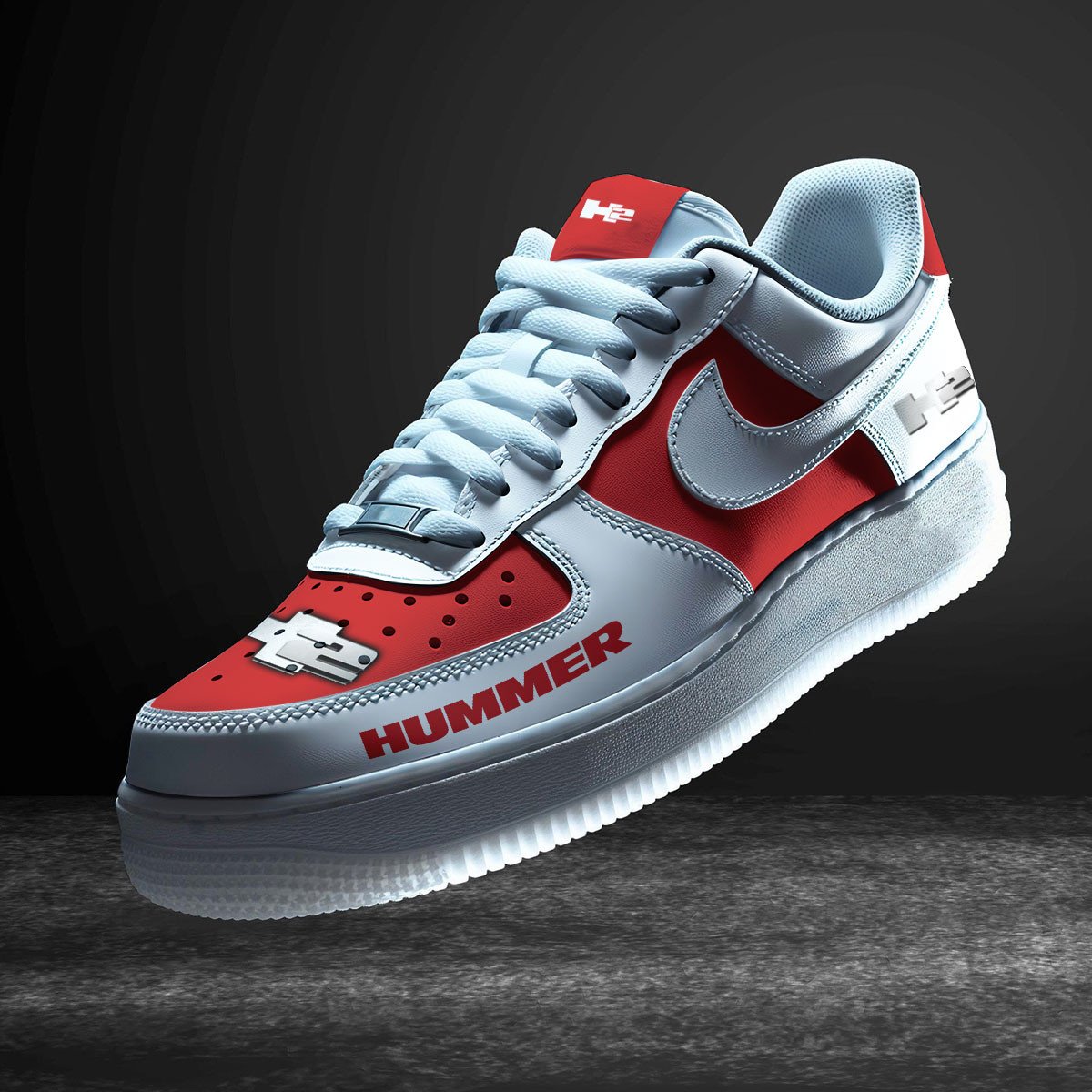 Ideafootwear H2 Hummer Air Low-Top Sneakers Shoes For Men And Women 2