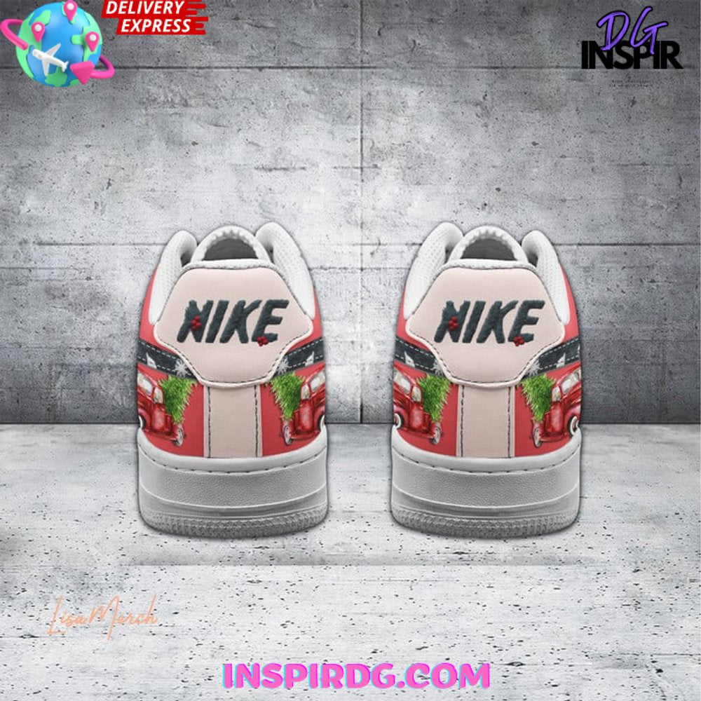 Ideafootwear Hallmark Christmas Wonderland Air Low-Top Sneakers Shoes For Men And Women 1