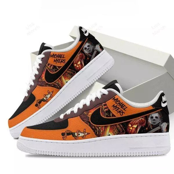 Ideafootwear Halloweentown Air Low-Top Sneakers Shoes For Men And Women 2