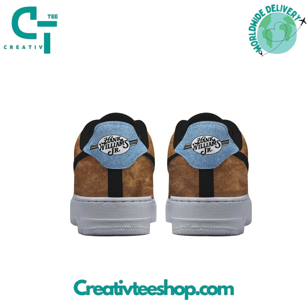 Ideafootwear Hank Williams Jr Air Low-Top Sneakers Shoes For Men And Women 1