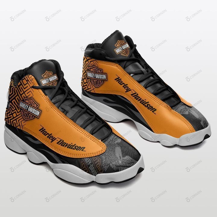 Ideafootwear Harley Davidson AJ13 Sneakers Shoes For Men And Women 12