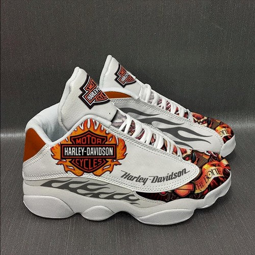Ideafootwear Harley Davidson AJ13 Sneakers Shoes For Men And Women 24