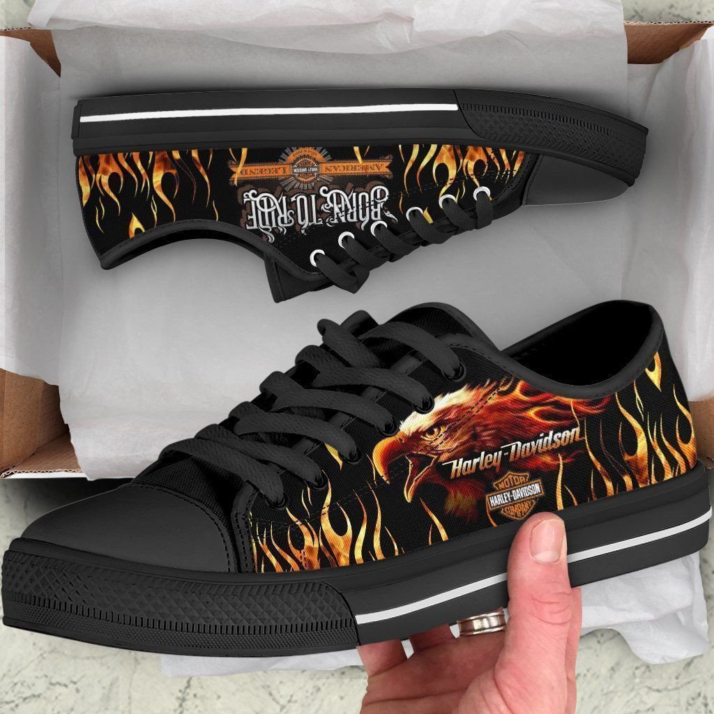 Ideafootwear Harley Davidson Skate Stan Shoes Sneakes For Men And Women 10