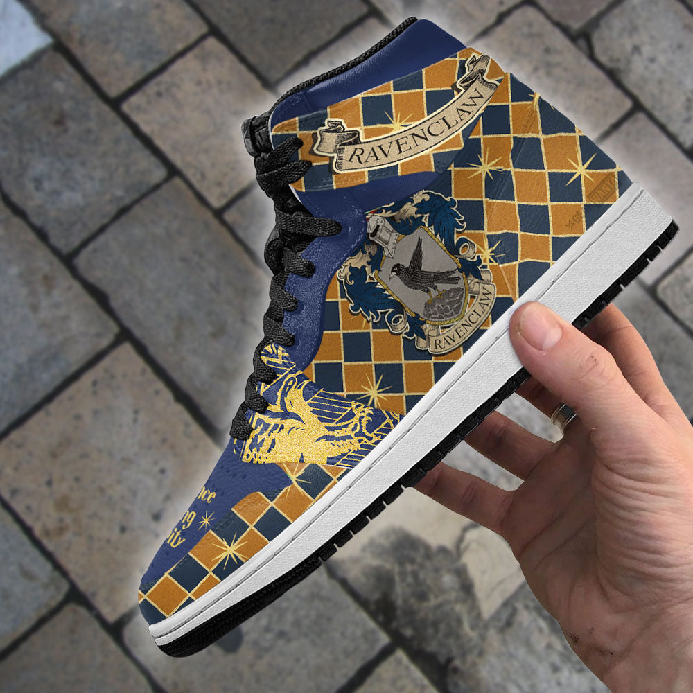Ideafootwear Harry Potter AJ1 High Sneakers Shoes For Men And Women 2