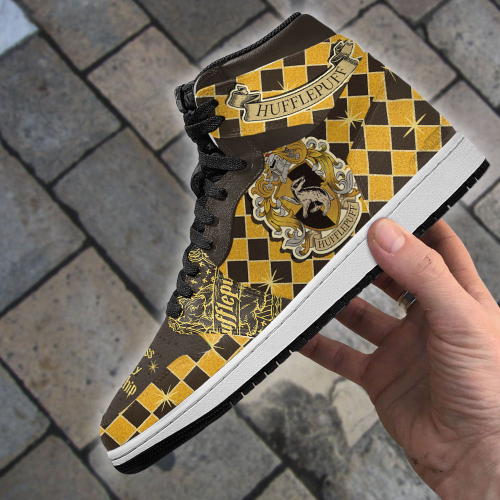 Ideafootwear Harry Potter AJ1 High Sneakers Shoes For Men And Women 3