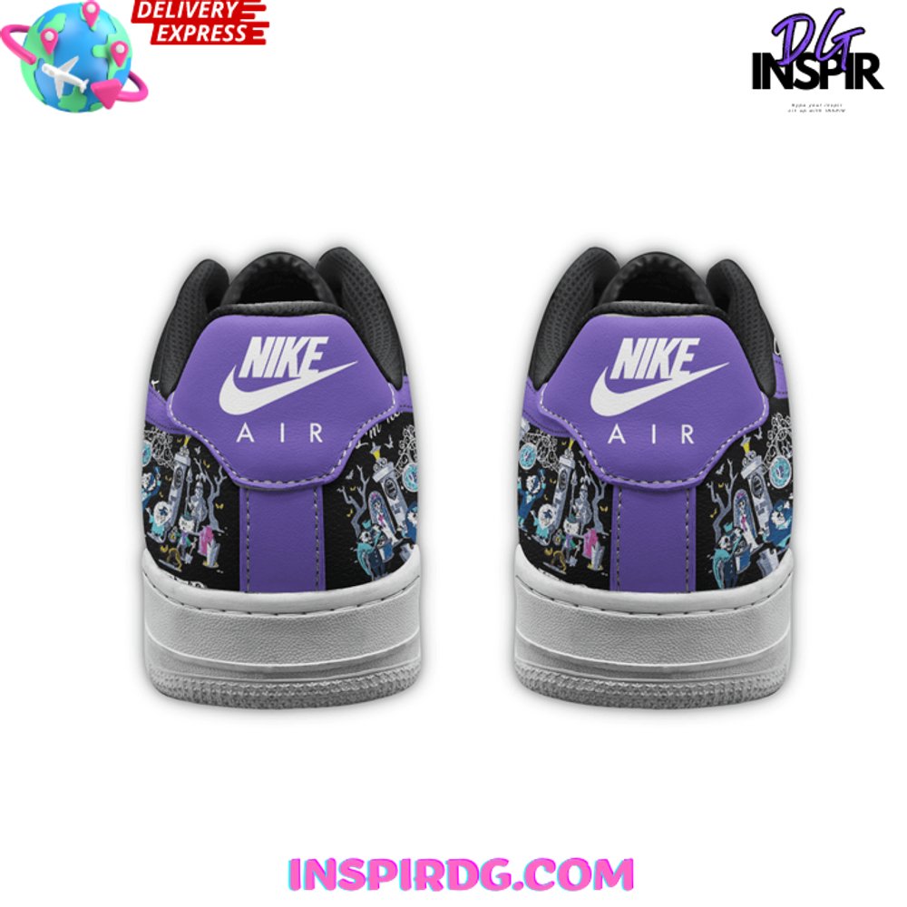 Ideafootwear Haunted Mansion Midnight Spook Air Low-Top Sneakers Shoes For Men And Women 1