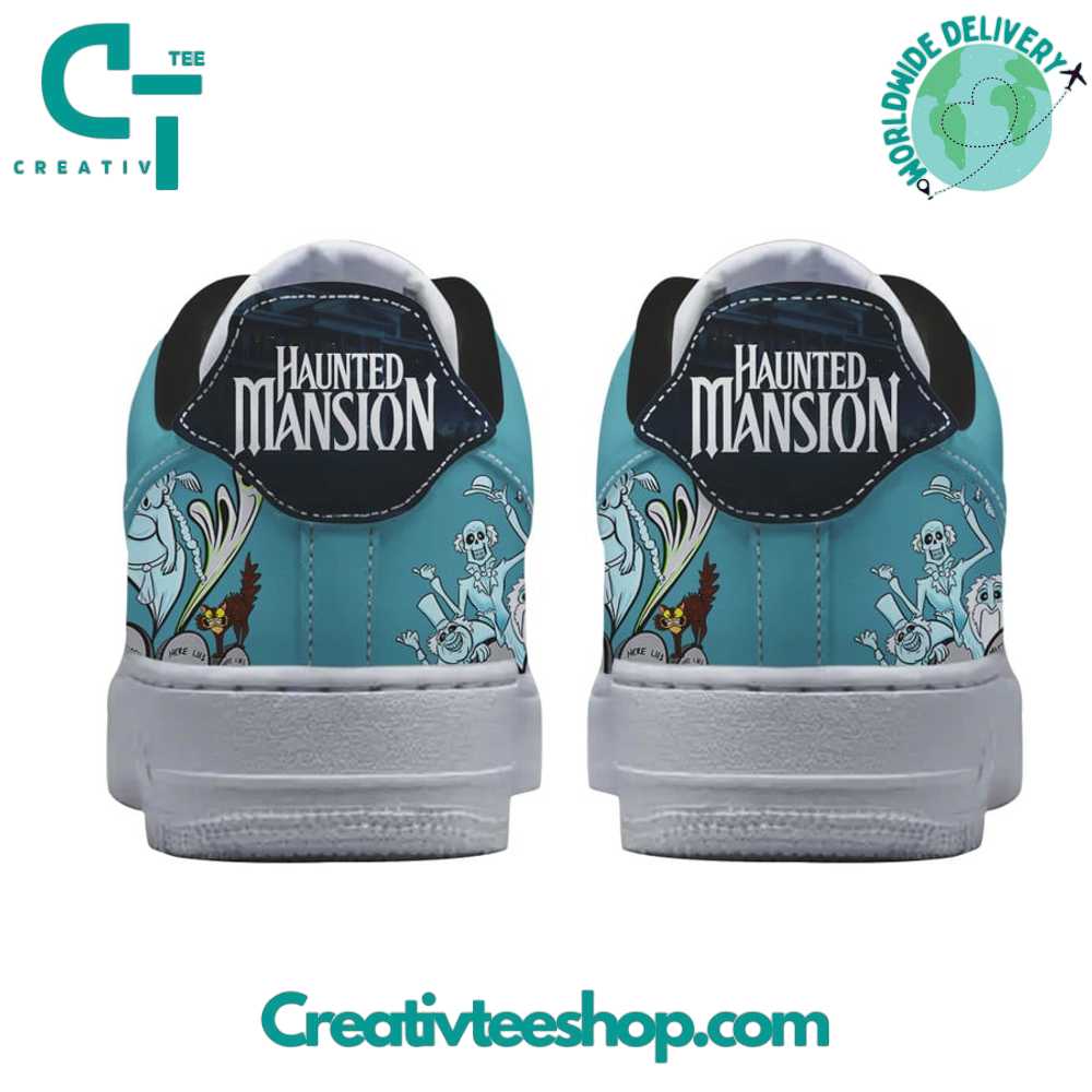 Ideafootwear Haunted Mansion Welcome Foolish Mortals Air Low-Top Sneakers Shoes For Men And Women 1