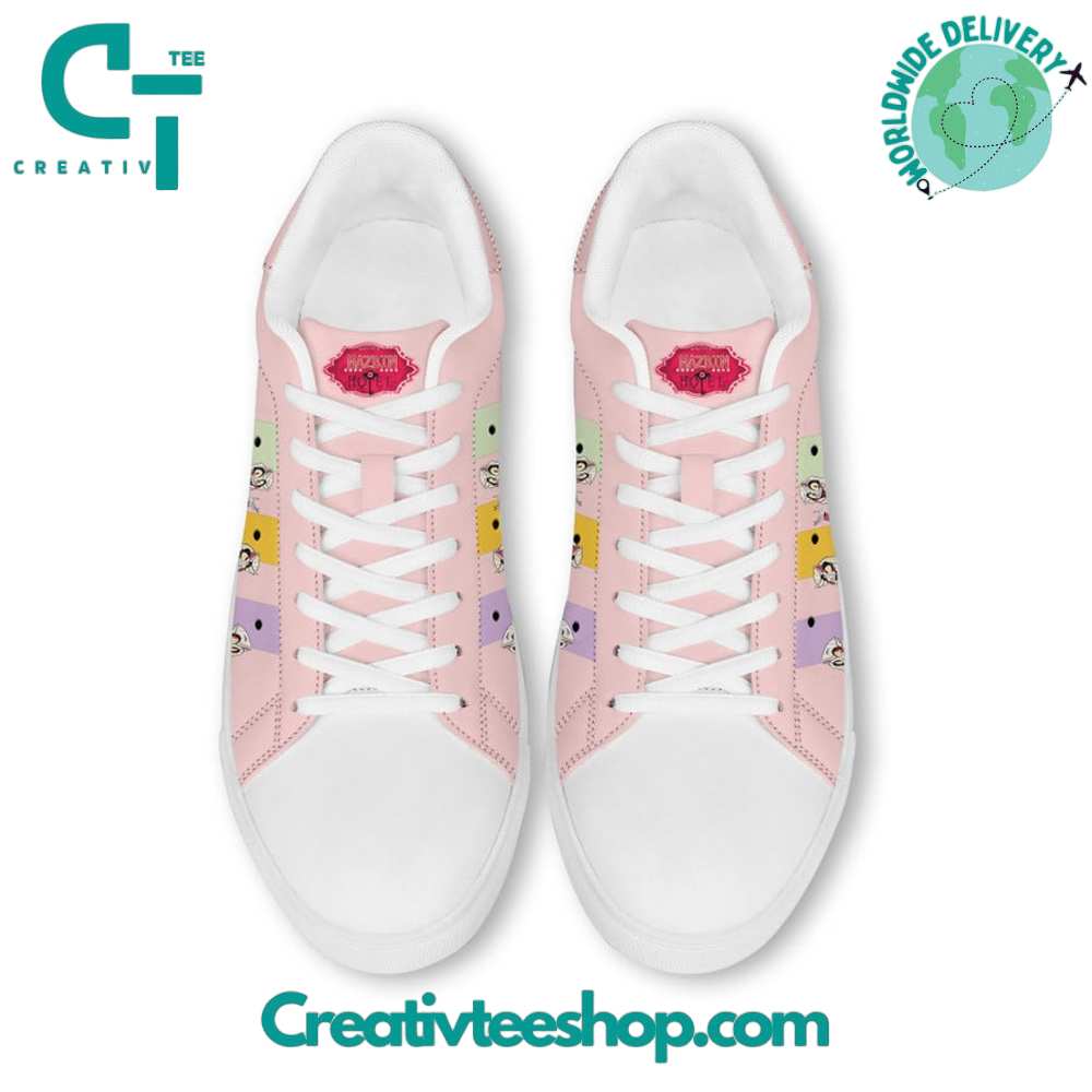 Ideafootwear Hazbin Hotel Charlie Skate Stan Shoes Sneakes For Men And Women 1