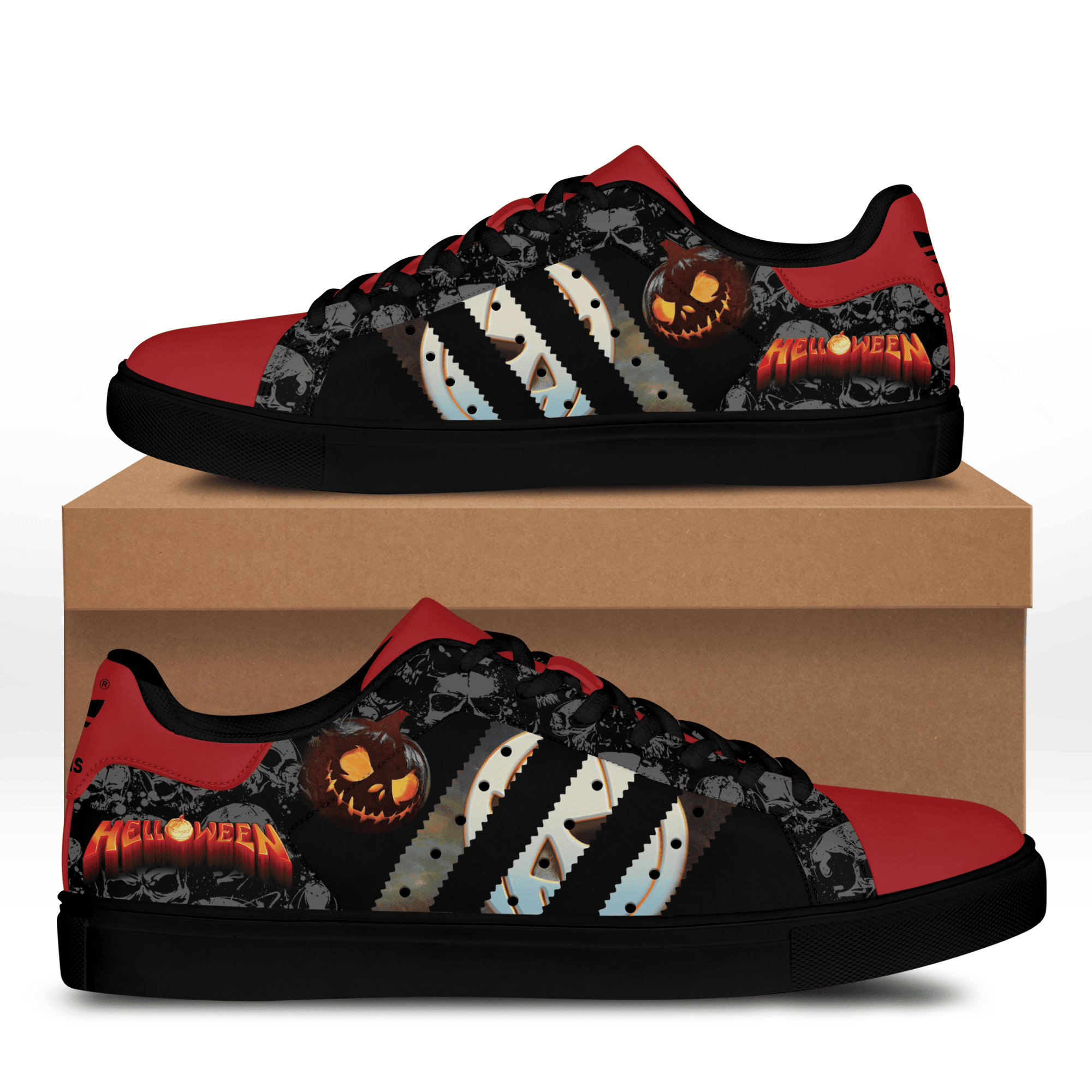 Ideafootwear Helloween Skate Stan Shoes Sneakes For Men And Women 1