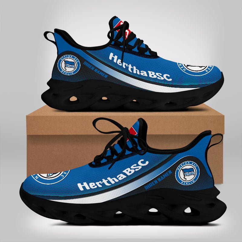 Ideafootwear Hertha BSC Max Soul Shoes Sneakers For Men And Women 2