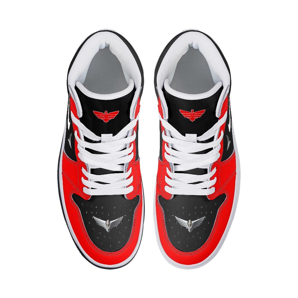 Ideafootwear Honda Goldwing AJ1 High Sneakers Shoes For Men And Women 1
