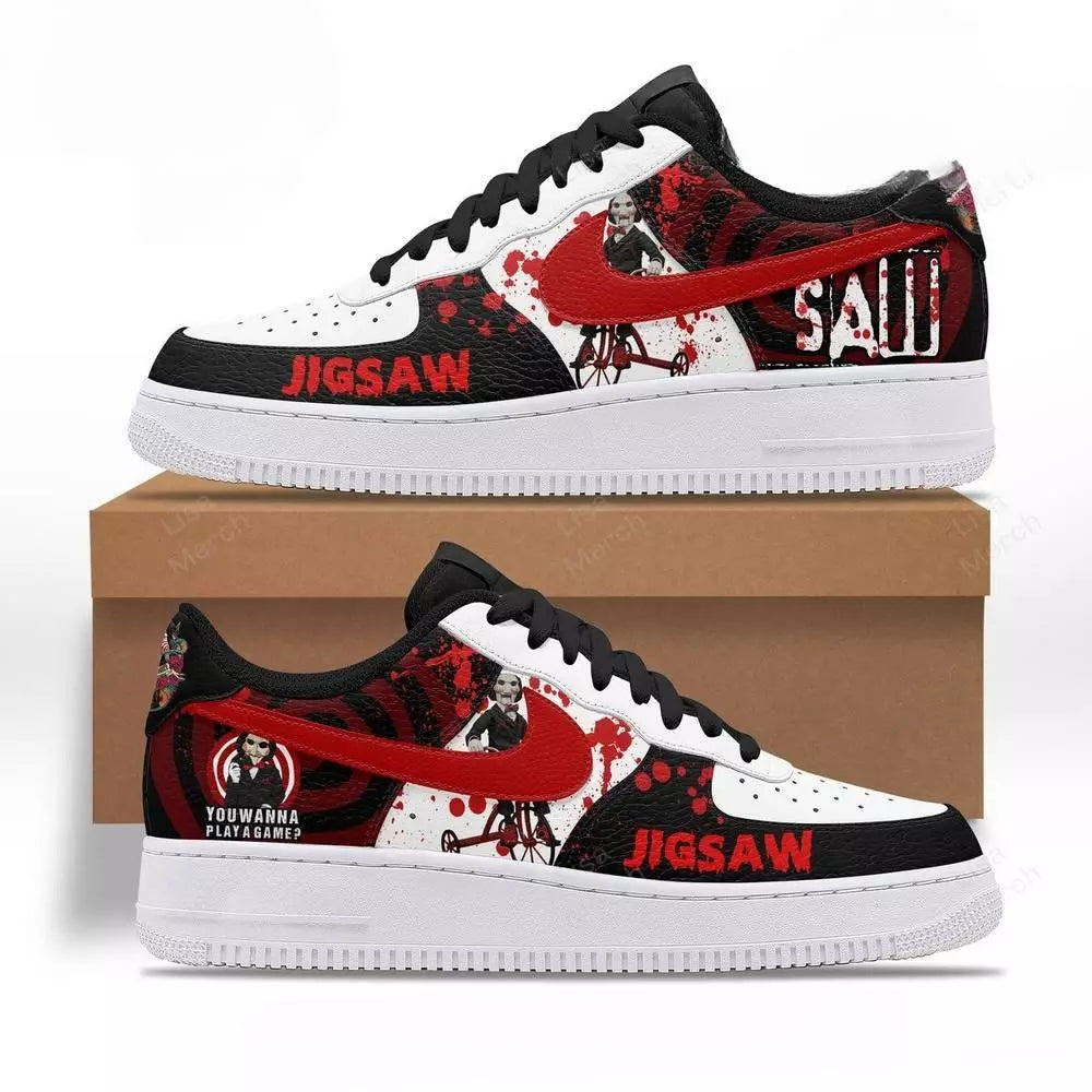 Ideafootwear Horror Air Low-Top Sneakers Shoes For Men And Women 7