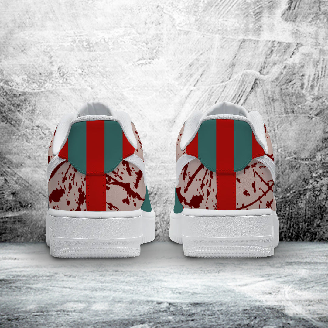 Ideafootwear Horror Movies Air Low-Top Sneakers Shoes For Men And Women 1