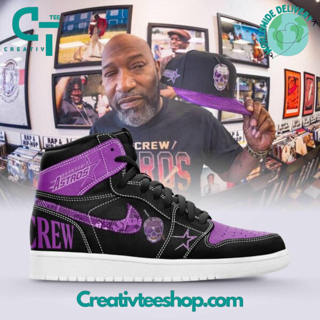 Ideafootwear Houston Astros AJ1 High Sneakers Shoes For Men And Women 7