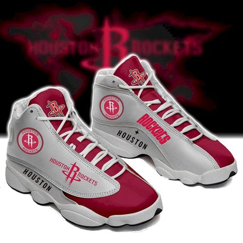 Ideafootwear Houston Rockets AJ13 Sneakers Shoes For Men And Women 1