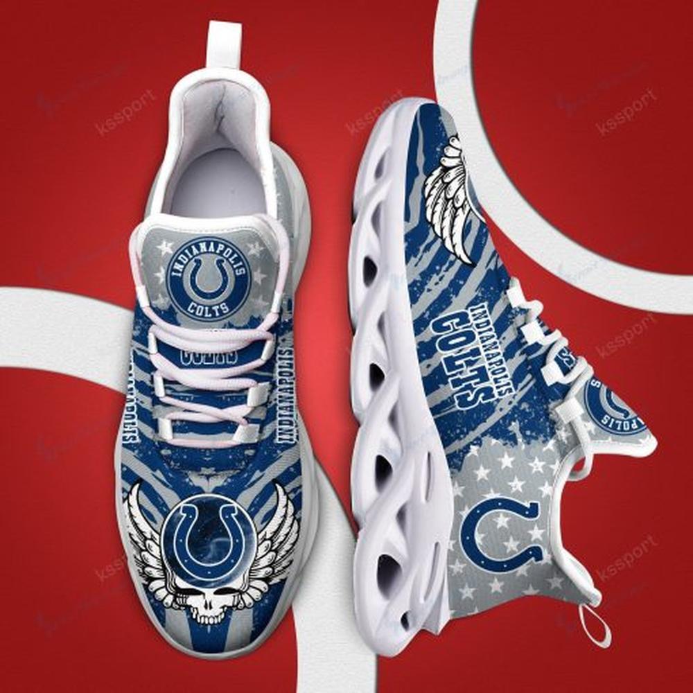 Ideafootwear Indianapolis Colts Max Soul Shoes Sneakers For Men And Women 5
