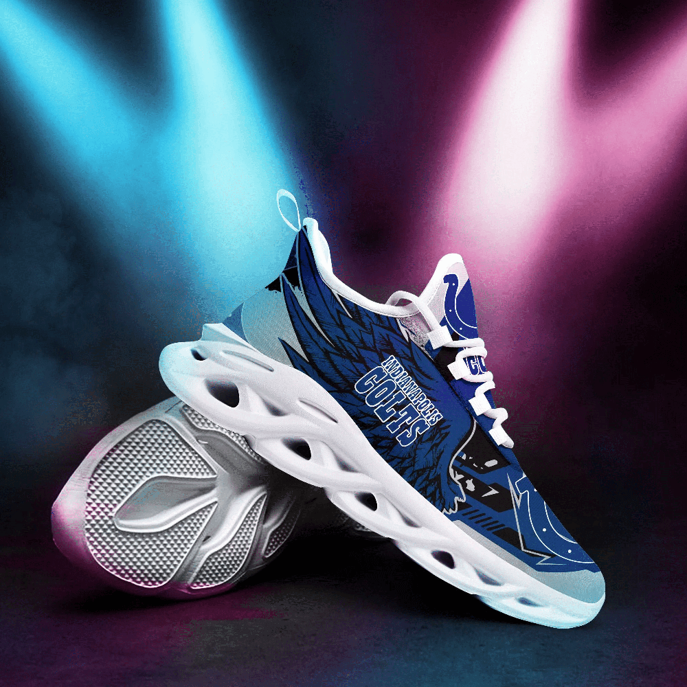Ideafootwear Indianapolis Colts Max Soul Shoes Sneakers For Men And Women 15