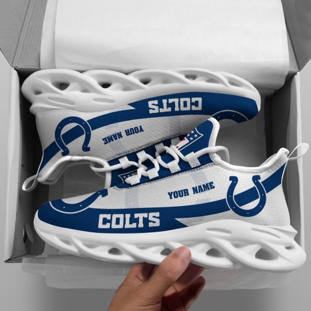 Ideafootwear Indianapolis Colts Max Soul Shoes Sneakers For Men And Women 11