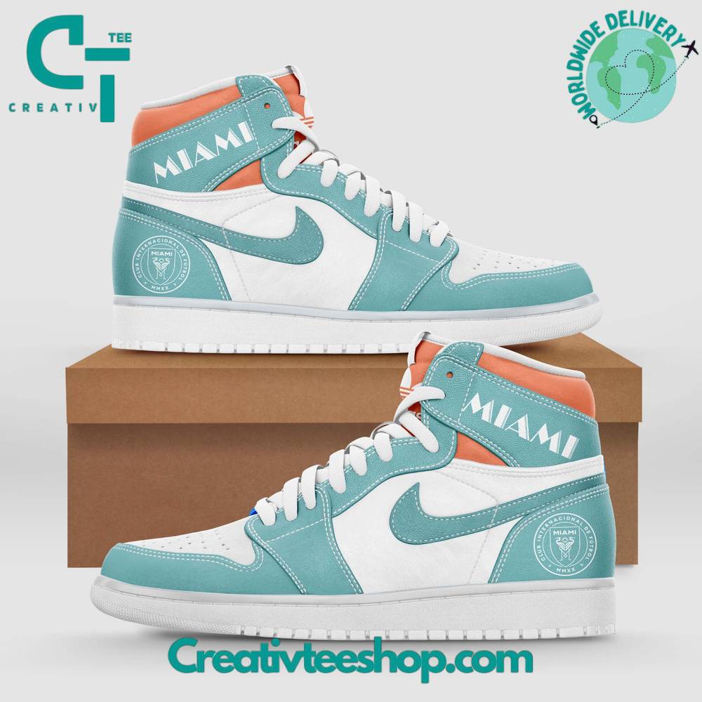 Ideafootwear Inter Miami AJ1 High Sneakers Shoes For Men And Women 1