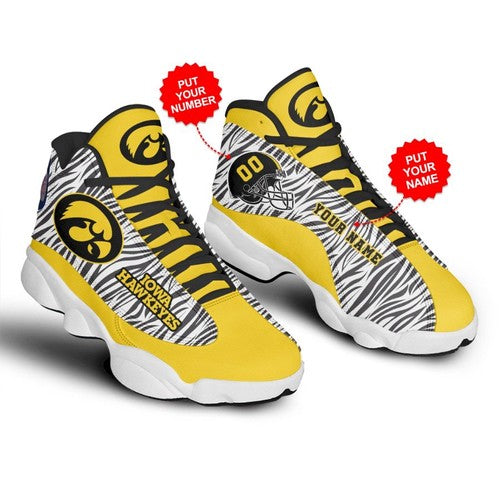 Ideafootwear Iowa Hawkeyes AJ13 Sneakers Shoes For Men And Women 1