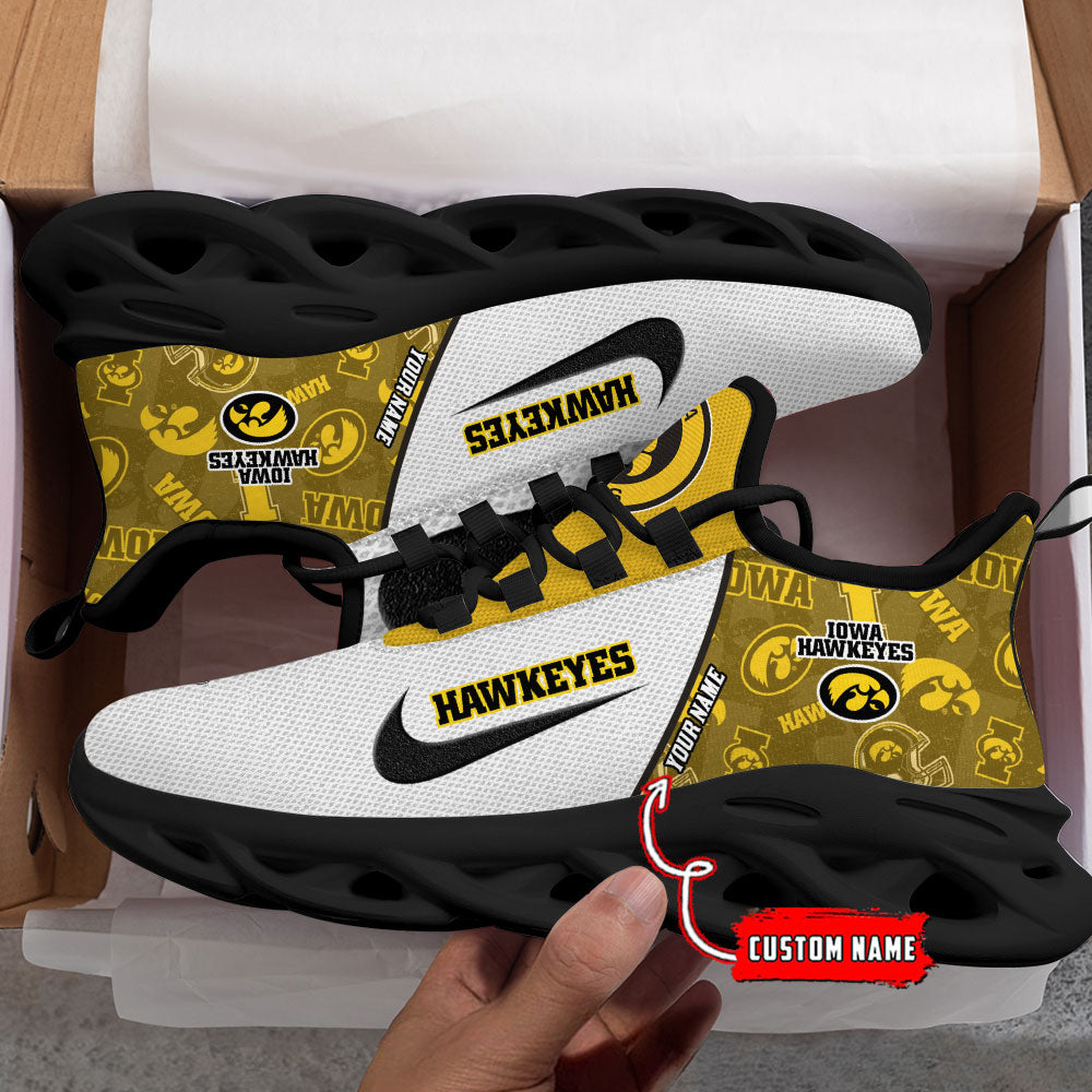 Ideafootwear Iowa Hawkeyes Max Soul Shoes Sneakers For Men And Women 1