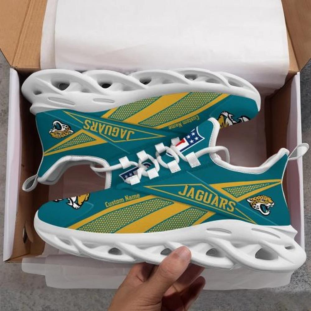Ideafootwear Jacksonville Jaguars Max Soul Shoes Sneakers For Men And Women 3