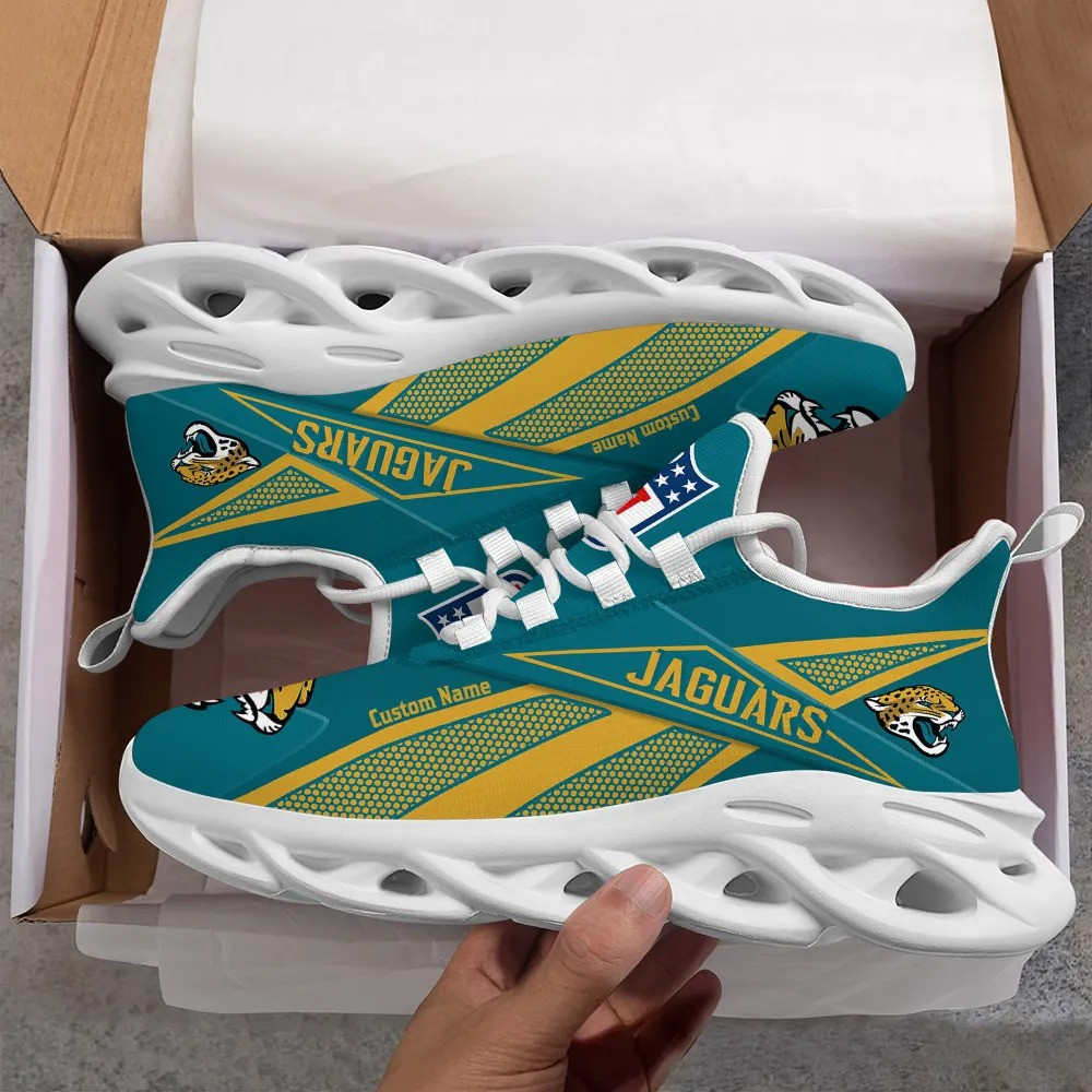 Ideafootwear Jacksonville Jaguars Max Soul Shoes Sneakers For Men And Women 3