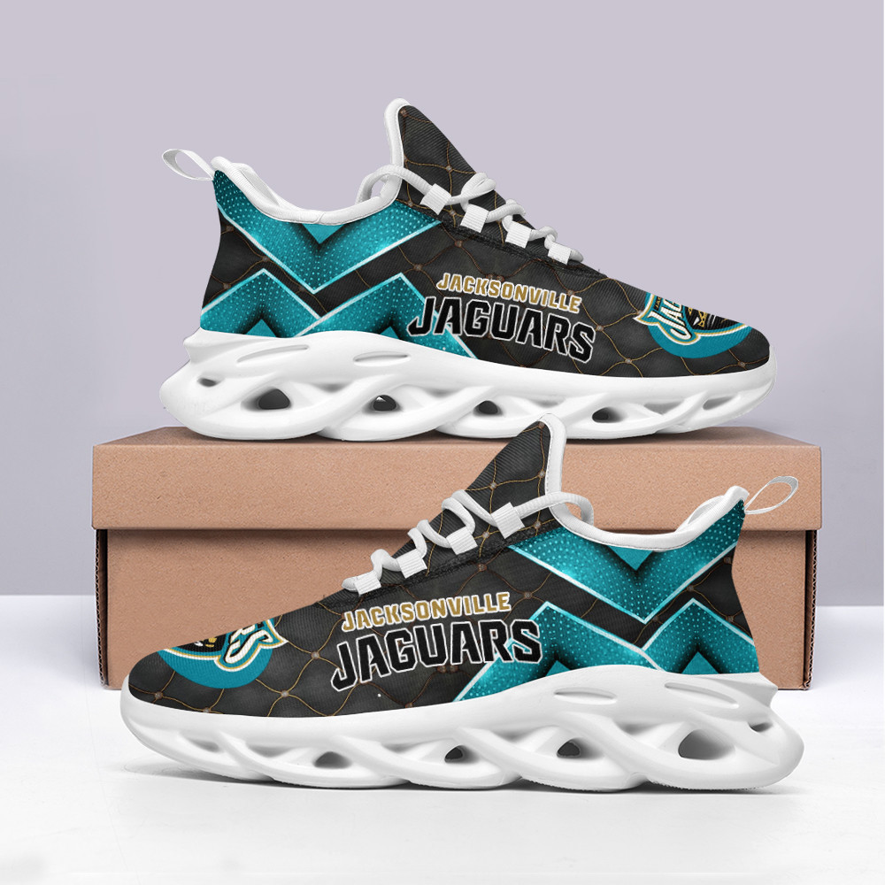 Ideafootwear Jacksonville Jaguars Max Soul Shoes Sneakers For Men And Women 44