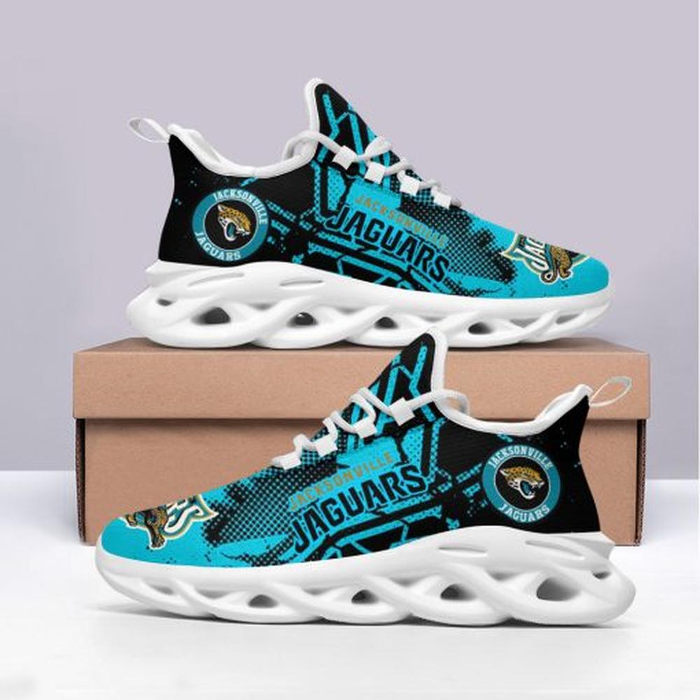 Ideafootwear Jacksonville Jaguars Max Soul Shoes Sneakers For Men And Women 10