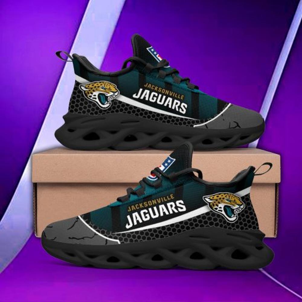 Ideafootwear Jacksonville Jaguars Max Soul Shoes Sneakers For Men And Women 46