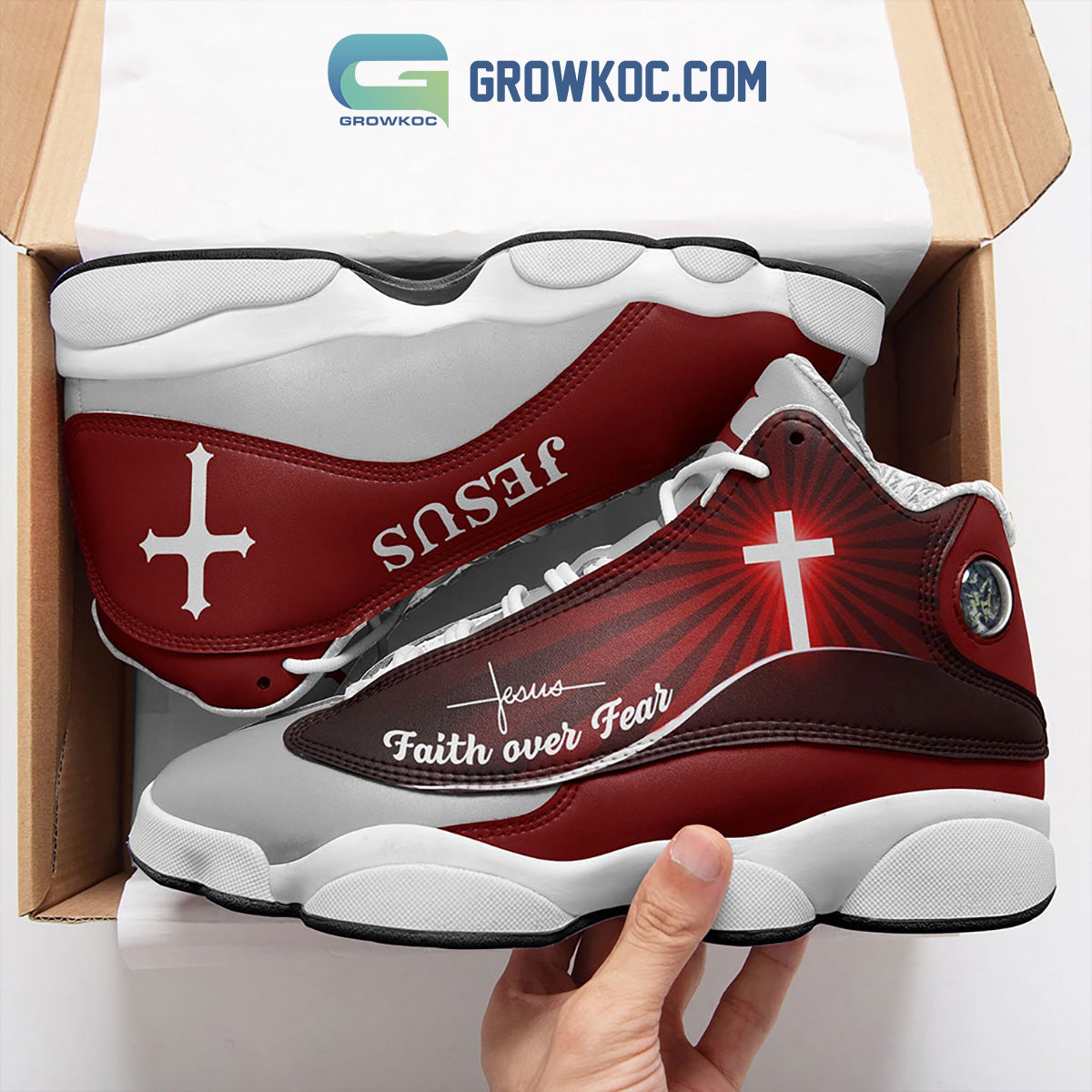 Ideafootwear Jesus AJ13 Sneakers Shoes For Men And Women 4