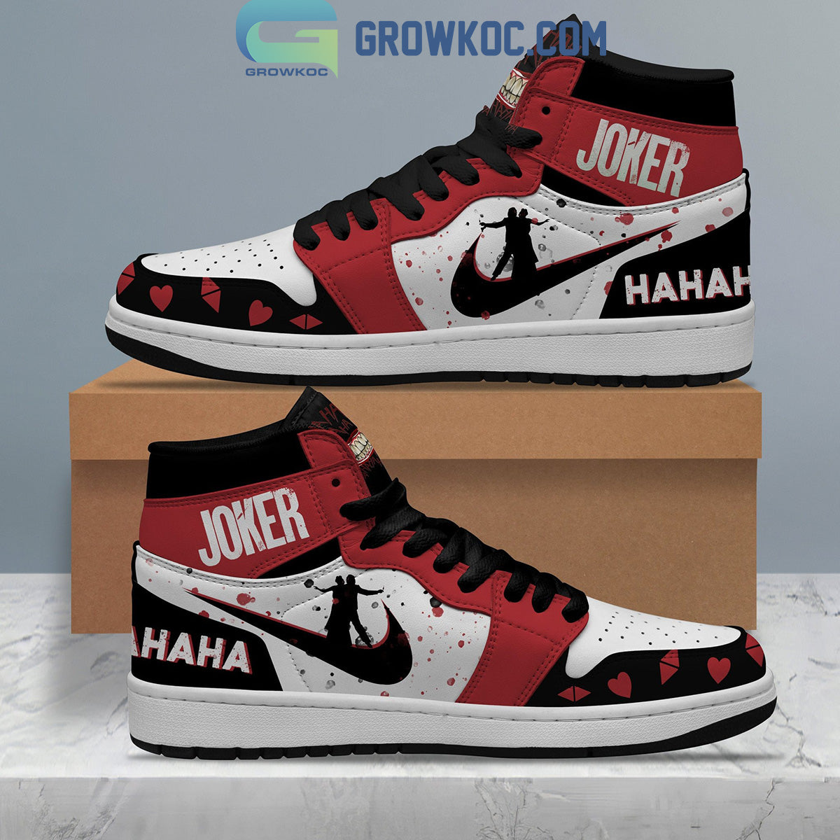 Ideafootwear Joker AJ1 High Sneakers Shoes For Men And Women 2