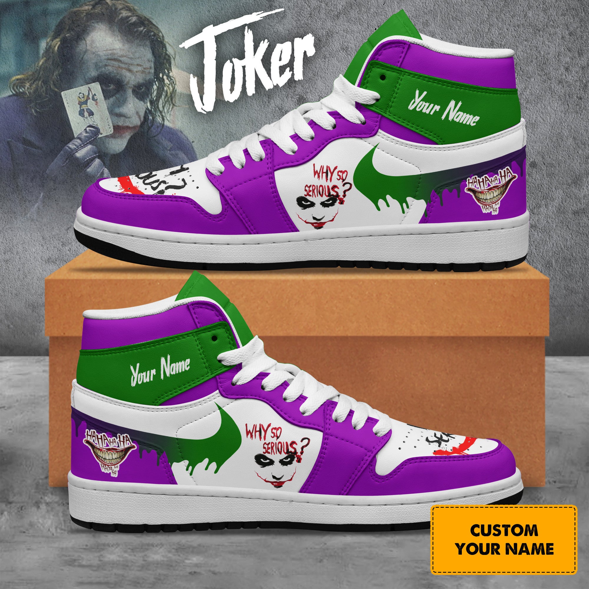 Ideafootwear Joker AJ1 High Sneakers Shoes For Men And Women 9