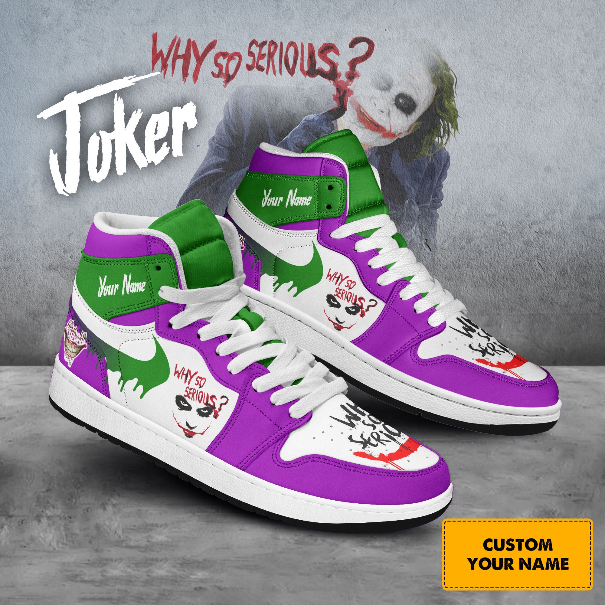 Ideafootwear Joker AJ1 High Sneakers Shoes For Men And Women 9