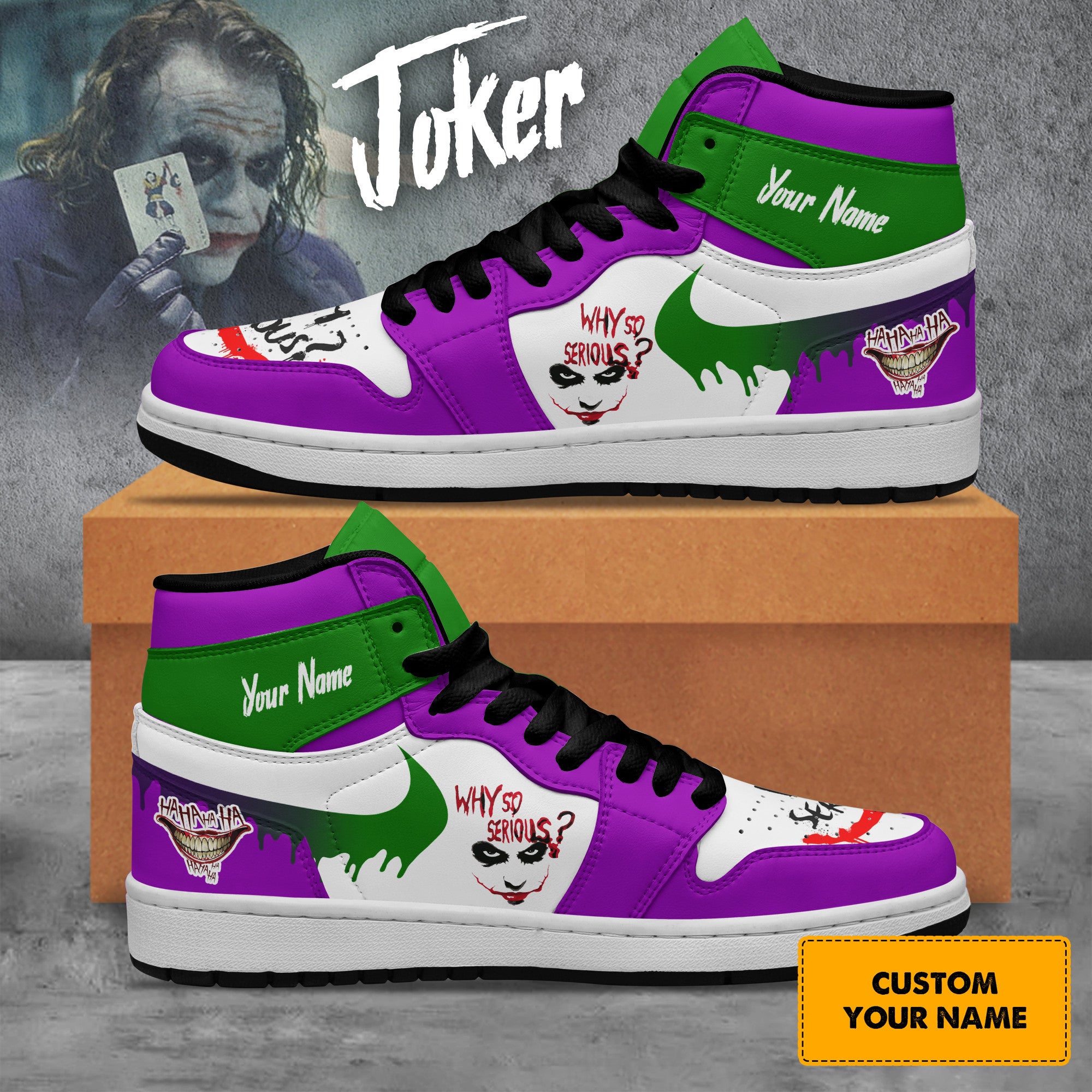 Ideafootwear Joker AJ1 High Sneakers Shoes For Men And Women 10